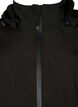 Veste courte softshell avec capuche amovible, Noir, Packshot image number 2