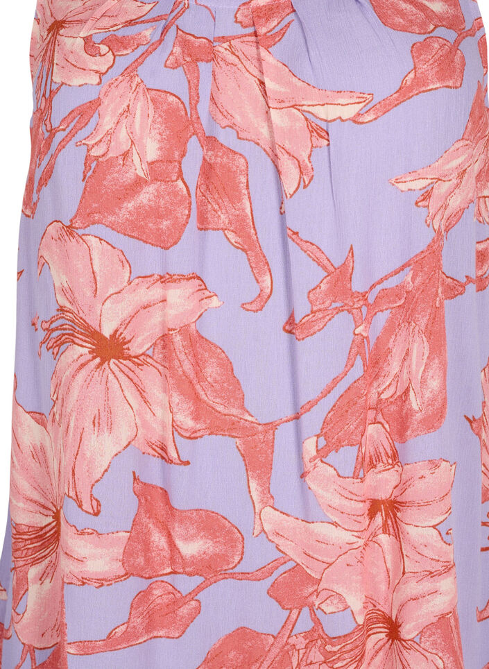 Top sans manches en viscose, Lavender Flower, Packshot image number 2