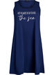 Robe &eacute;vas&eacute;e sans manches, Bleu, Packshot image number 0