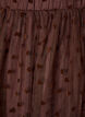 Jupe midi en tulle avec des c&oelig;urs, Marron, Packshot image number 2