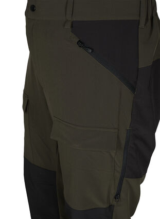 Pantalon de randonnée imperméable avec poches, Forest Night, Packshot image number 2