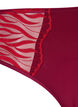Culotte tai avec broderie et taille régulière, Rouge, Packshot image number 2