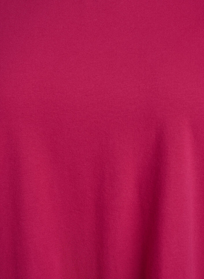 Top basic en jersey avec manches longues, Rose, Packshot image number 2