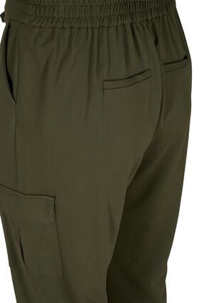Pantalon cargo avec grandes poches, Forest Night, Packshot image number 3
