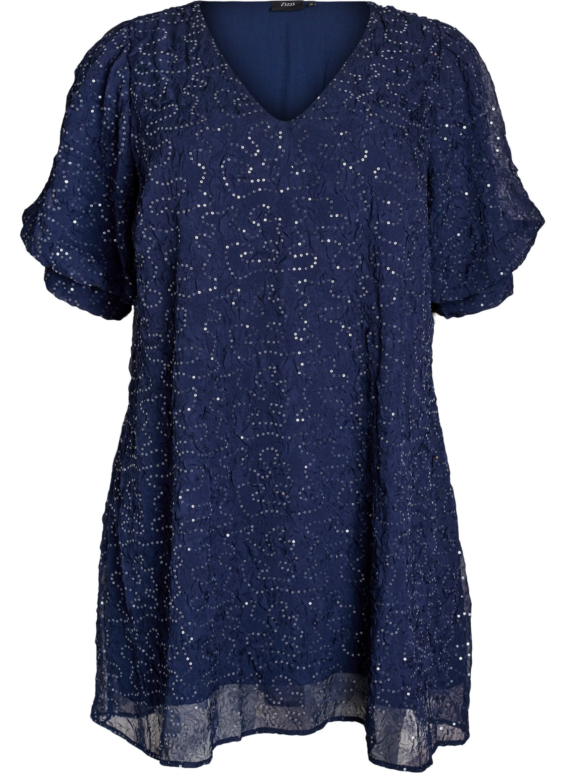 Robe de soir&eacute;e courte &agrave; paillettes