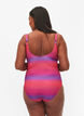 Maillot de bain imprimé avec un rembourrage confortable, Pink Comb, Model image number 1