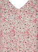 Tunique en viscose avec imprimé et manches courtes, Pink Ditsy AOP, Packshot image number 2