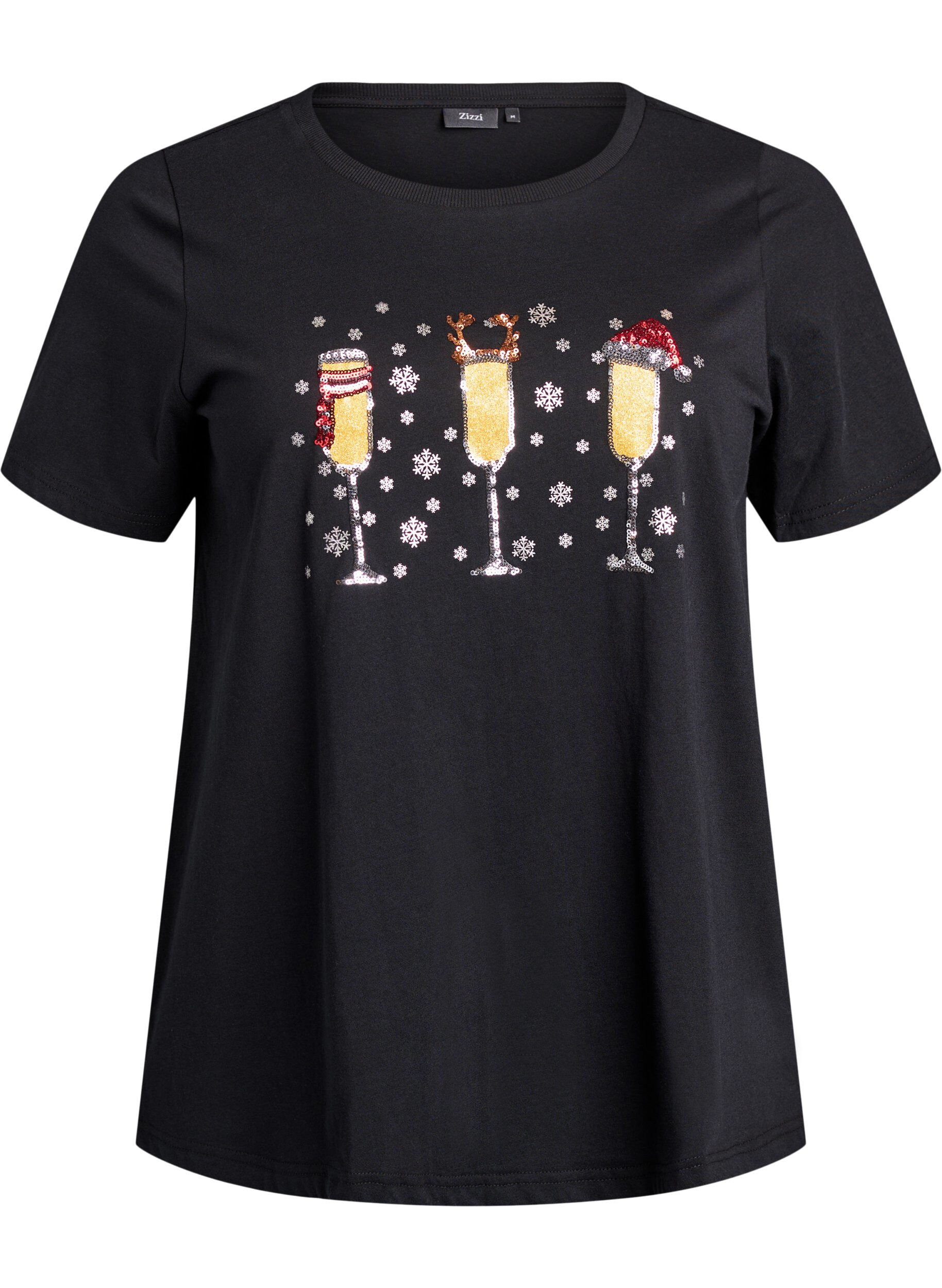 T-shirt de No&euml;l en coton bio