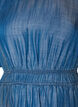 Robe midi aspect denim avec taille &eacute;lastique, Bleu, Packshot image number 2