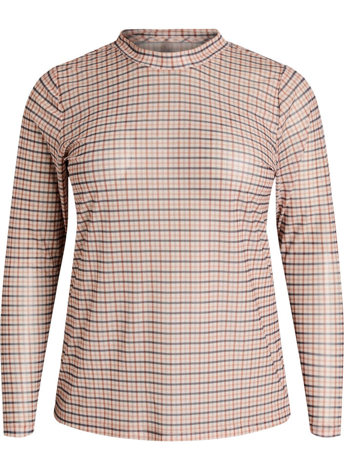 Blouse en maille &agrave; pois, 9996, Packshot image number 0