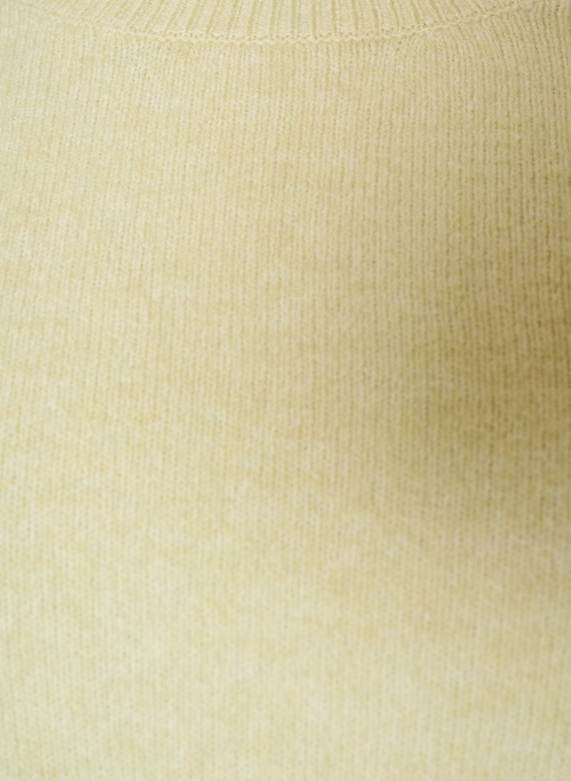ZizziBlouse en maille avec bordure en dentelle &agrave; l'ourlet, Vert clair, Packshot image number 2