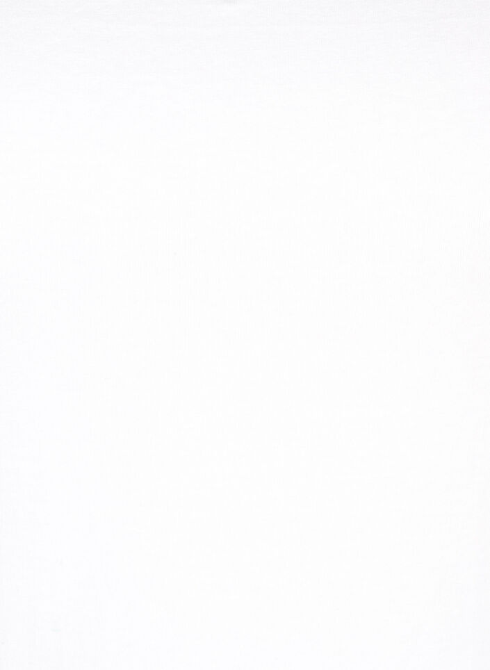 Top basique à nouer en coton, Blanc, Packshot image number 2