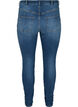 Jean Amy taille haute avec push up, Blue denim, Packshot image number 1