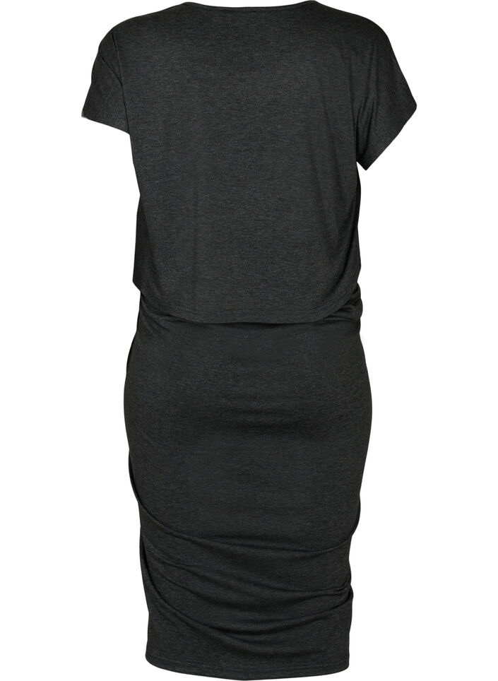 Ensemble de grossesse mélangé, Black Melange, Packshot image number 1