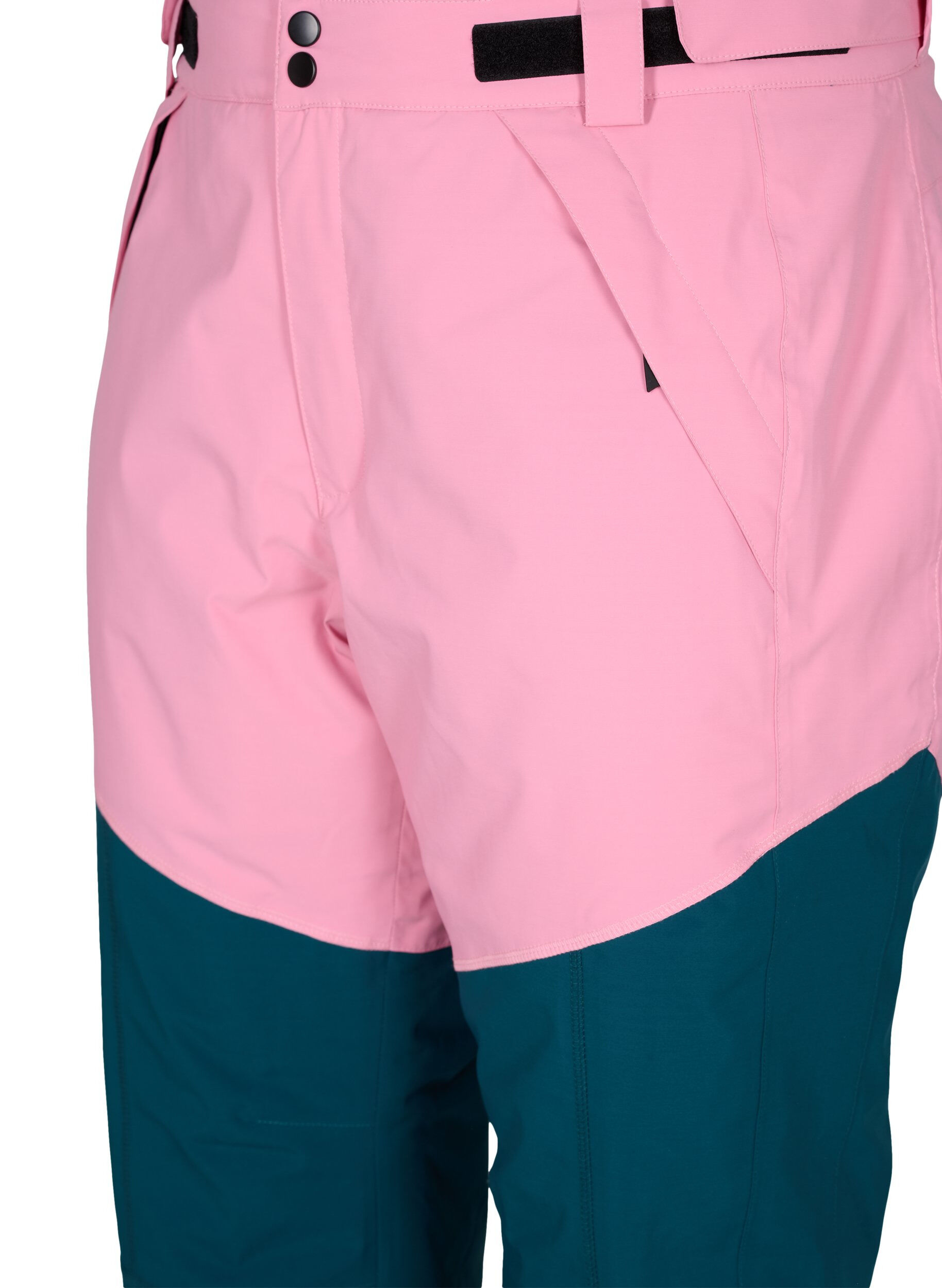 Zizzi Pantalon de ski avec poches, Sea Pink Comb, Packshot image number 2