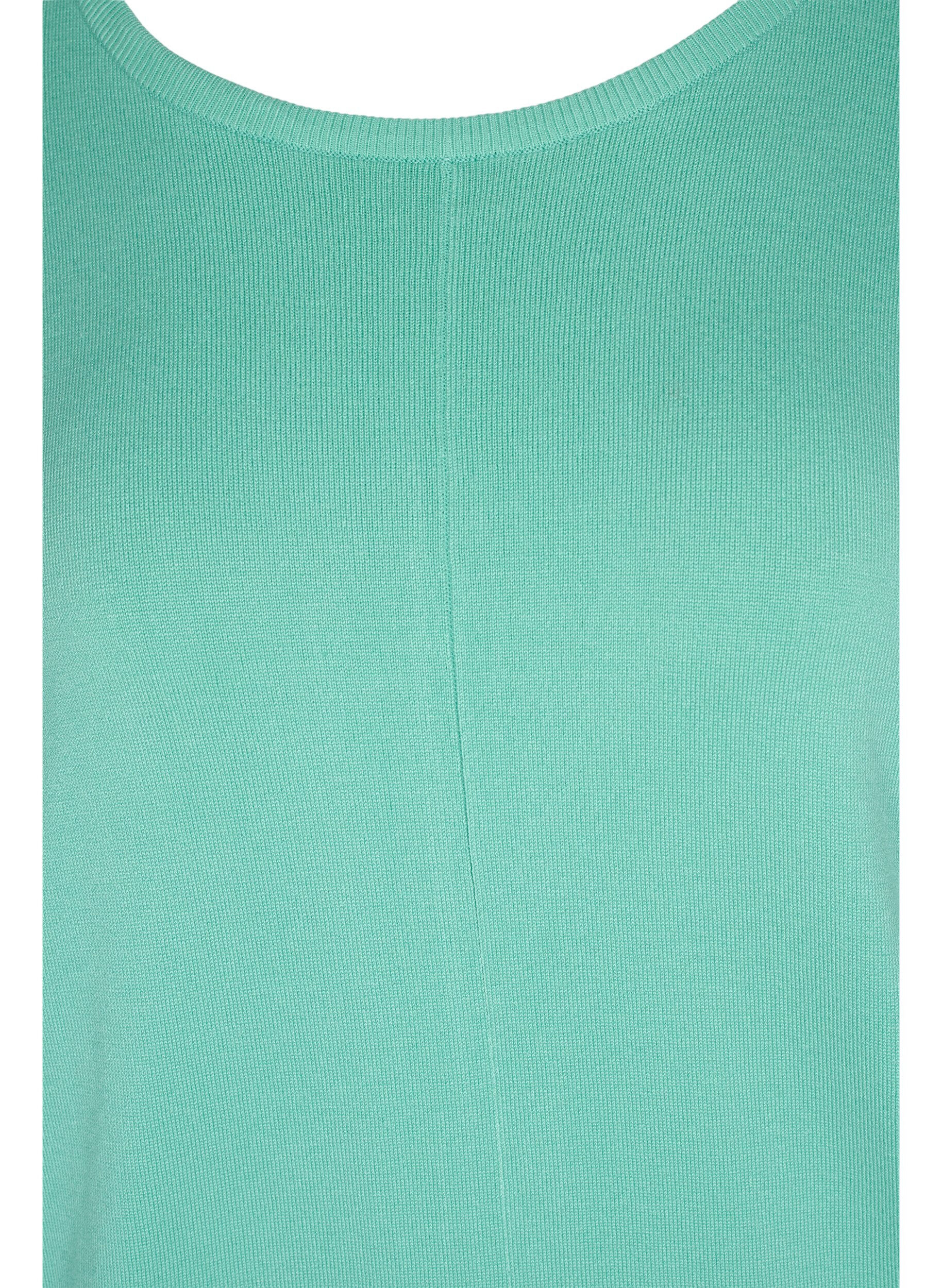Zizzi Pull-over, Dusty Jade Green, Packshot image number 2