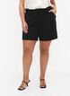 Short avec poches et coupe ample, Noir, Model image number 4