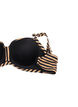 Haut de bikini avec armatures et imprim&eacute;, Camel, Packshot image number 3