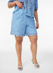 Short en dentelle taille haute avec poches, Bleu, Packshot image number 2