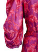 Robe &agrave; fleurs avec manches bouffantes et ceinture &agrave; nouer, Rose, Packshot image number 3