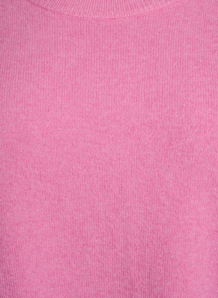 Blouse en maille avec manches courtes, Rose, Packshot image number 2