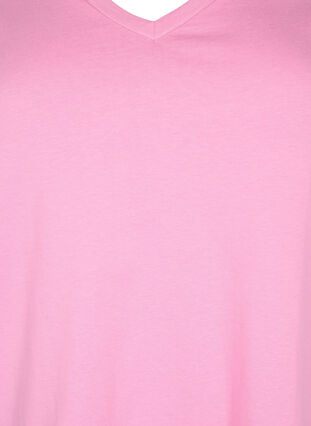 T-shirt basiques 2-pack en coton, Rosebloom / Black, Packshot image number 2