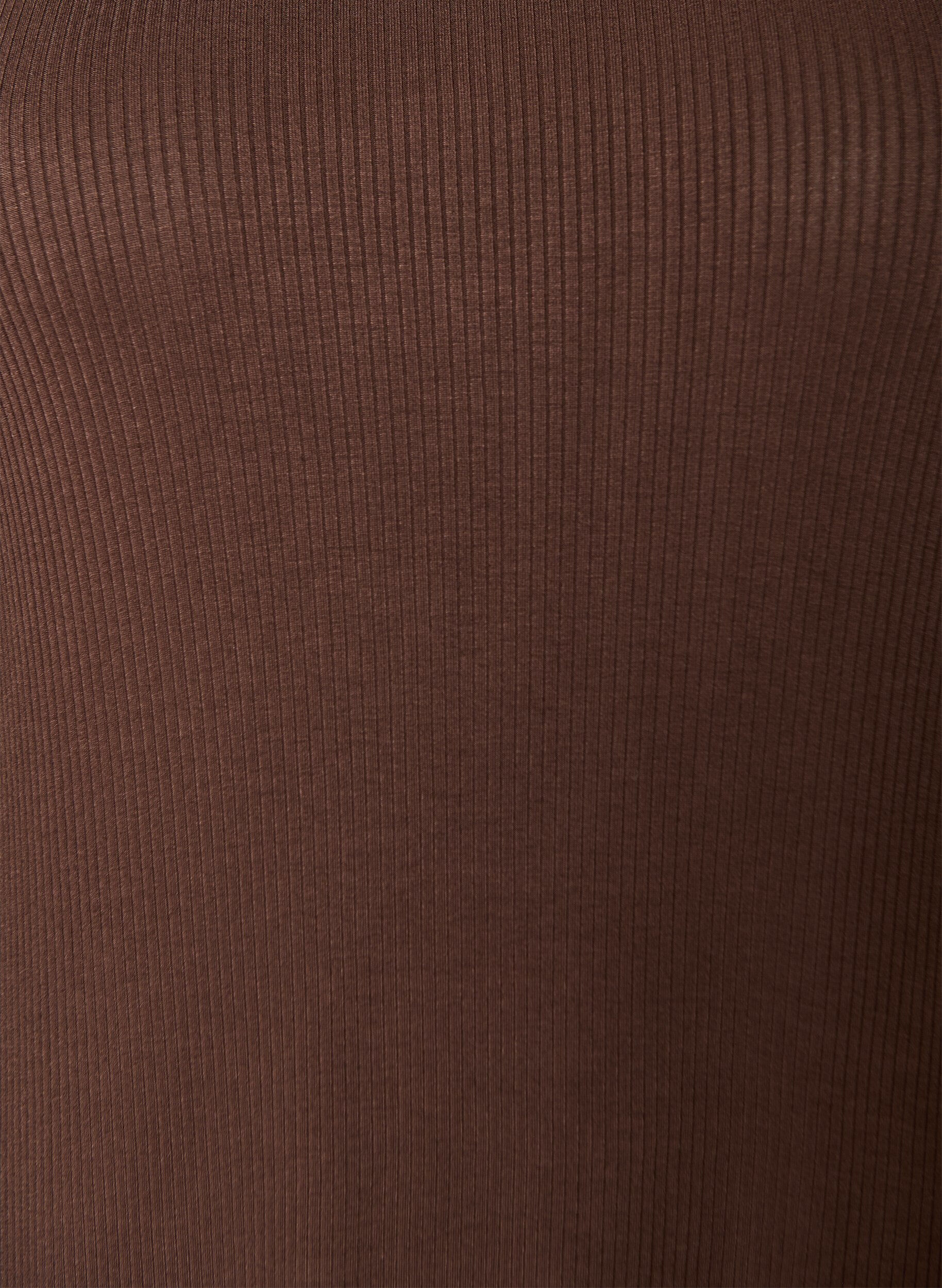 ZizziRobe c&ocirc;tel&eacute;e sans manches en viscose, Marron, Packshot image number 2