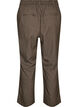 Pantalon droit &agrave; petits carreaux, Marron, Packshot image number 1