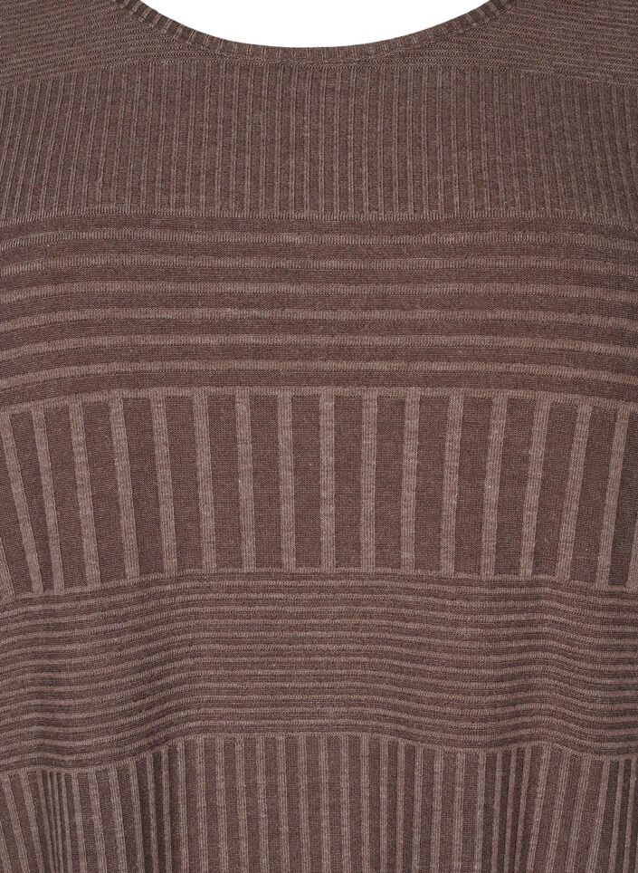 Robe avec manches 3/4 et motif rayé, Ch. Martini Mel., Packshot image number 2