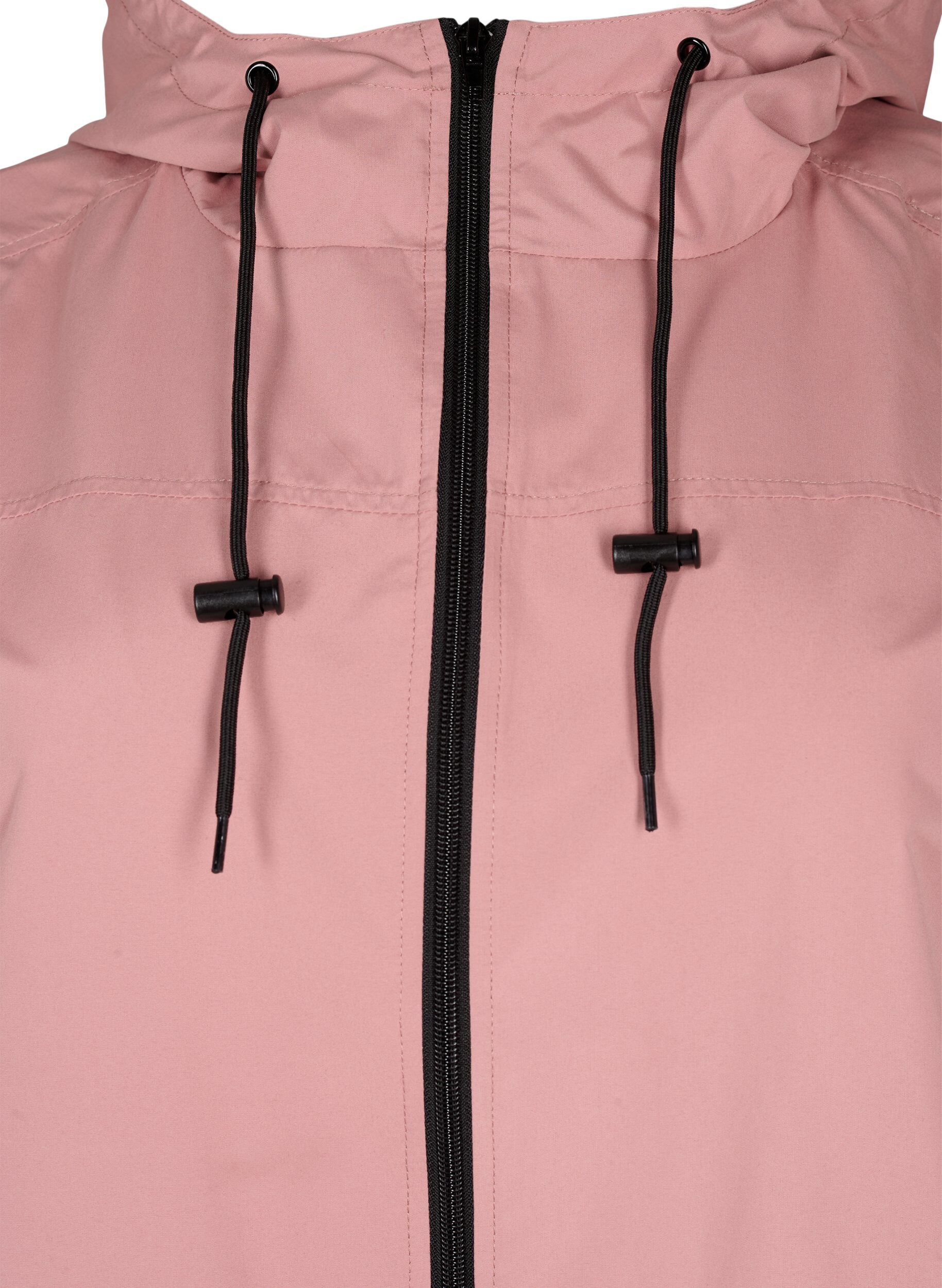 Zizzi FLASH - Parka imperm&eacute;able avec capuche, Ash Rose, Packshot image number 2