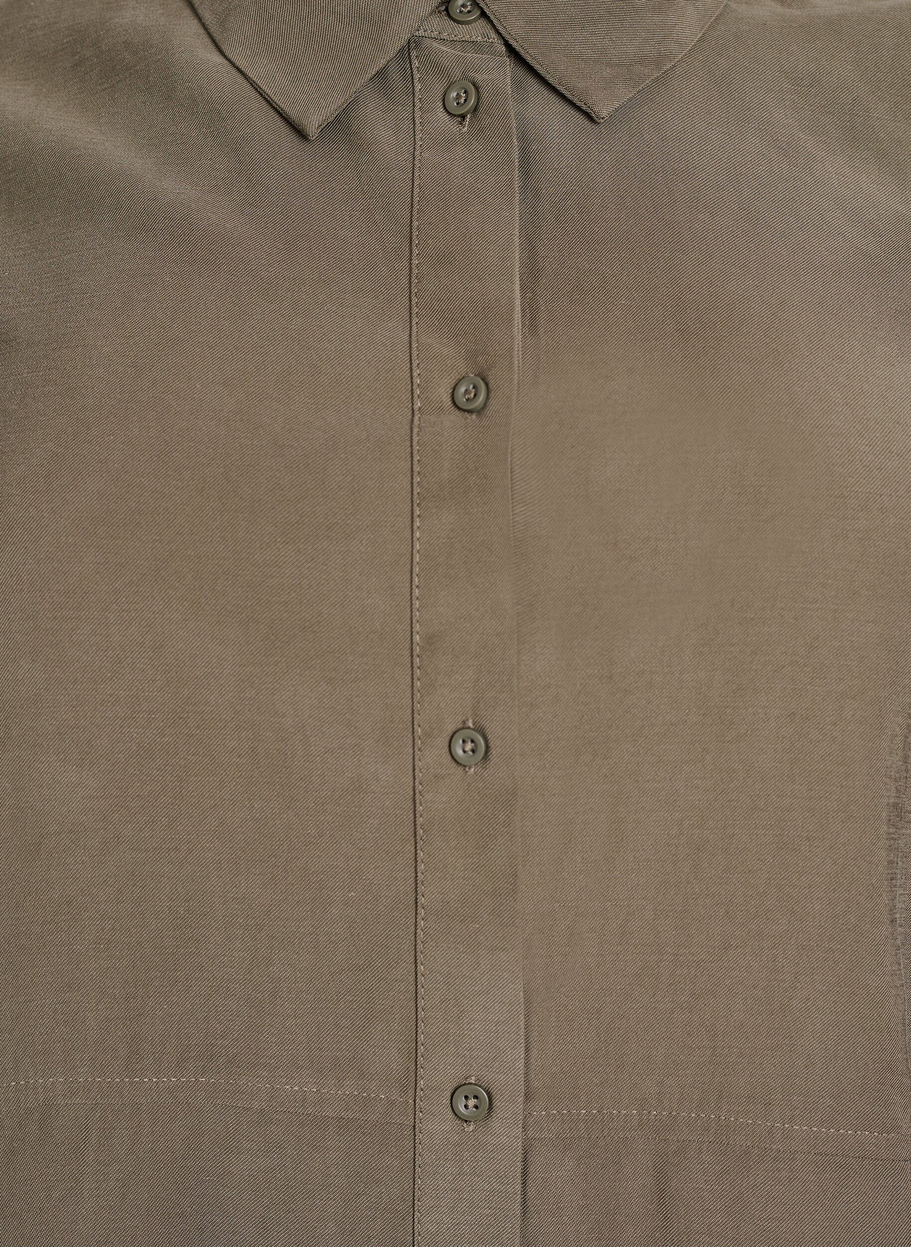 Zizzi FLASH - Chemises avec col et manches &agrave; enrouler, Vert, Packshot image number 2