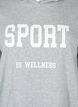 Sweat à capuche, Light Grey Melange, Packshot image number 2