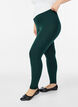 Leggings basiques en viscose, Vert fonc&eacute;, Model image number 0