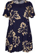 Robe en viscose avec d&eacute;coupe, Bleu, Packshot image number 0