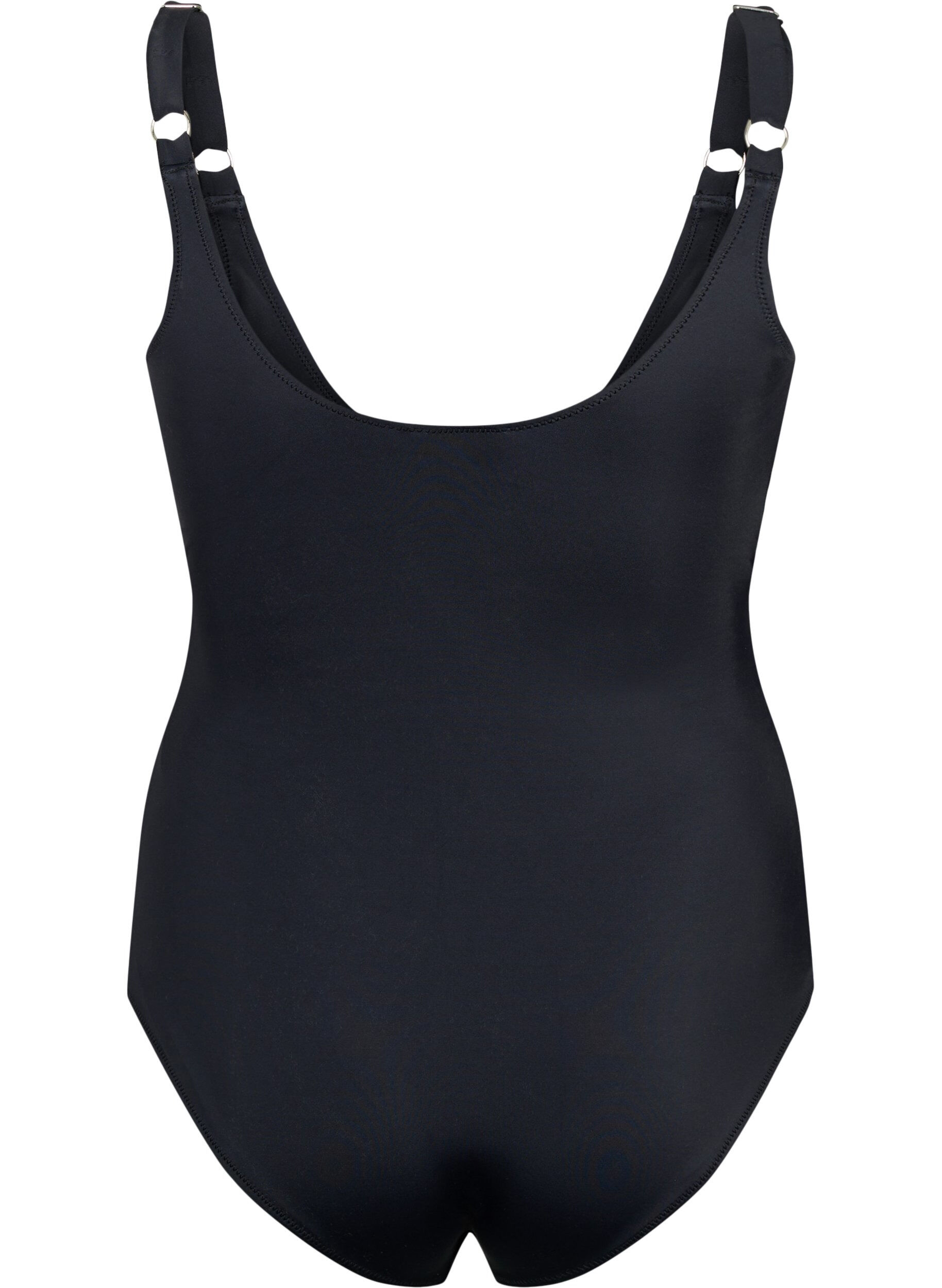 Zizzi Maillot de bain portefeuille, Noir, Packshot image number 1