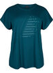 T-shirt d'entraînement à manches courtes avec impression, Deep Teal/Pacific, Packshot image number 0