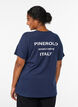 T-shirt imprim&eacute;, Bleu, Model image number 2
