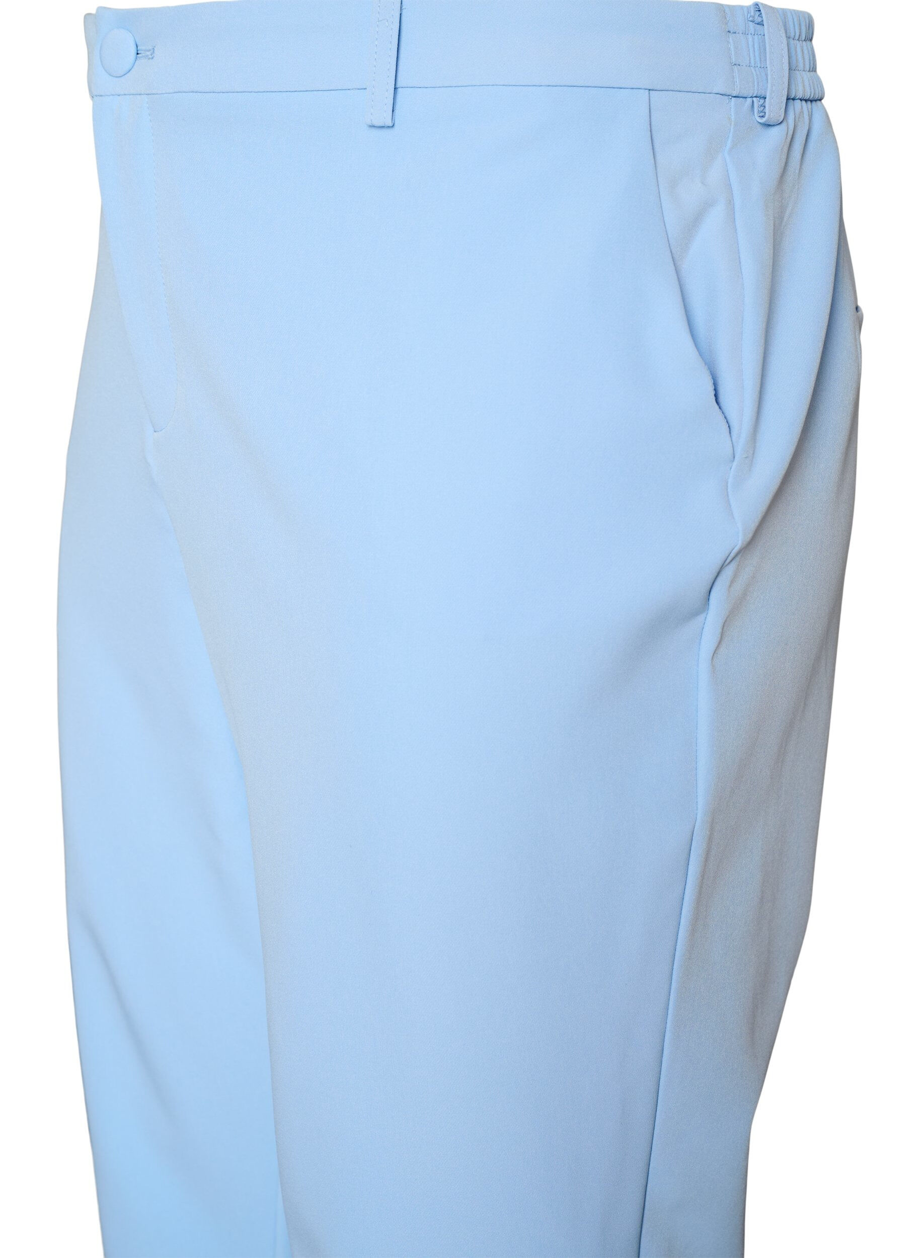ZizziPantalon avec poches et jambes droites, Bleu Clair, Packshot image number 2