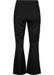 Pantalon bootcut en m&eacute;lange de viscose, Noir, Packshot image number 1