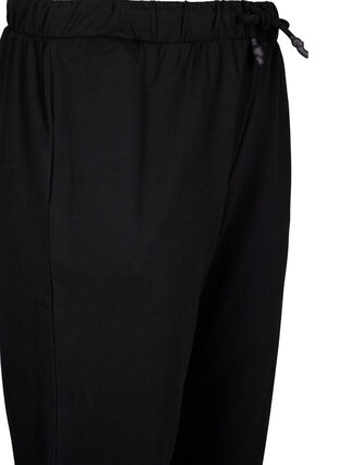 Pantalon de survêtement avec poches, Black, Packshot image number 2
