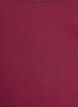 Top basic uni en coton, Bordeaux fonc&eacute;, Packshot image number 2