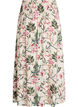 Jupe longue en viscose avec smocks, Vanille, Packshot image number 1