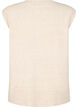 Gilet tricot&eacute; avec bords c&ocirc;tel&eacute;s, Beige, Packshot image number 1