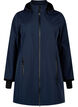 Veste softshell avec capuche amovible, Bleu, Packshot image number 0