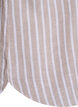 Chemise en lin et viscose avec manches 3/4, Beige, Packshot image number 3