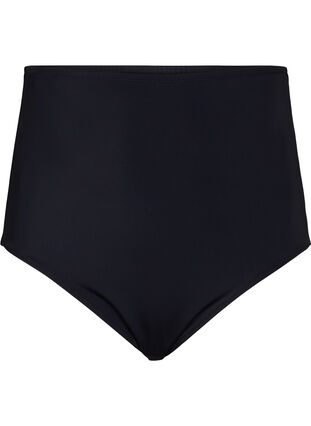Bas de bikini avec taille extra haute, Black, Packshot image number 0