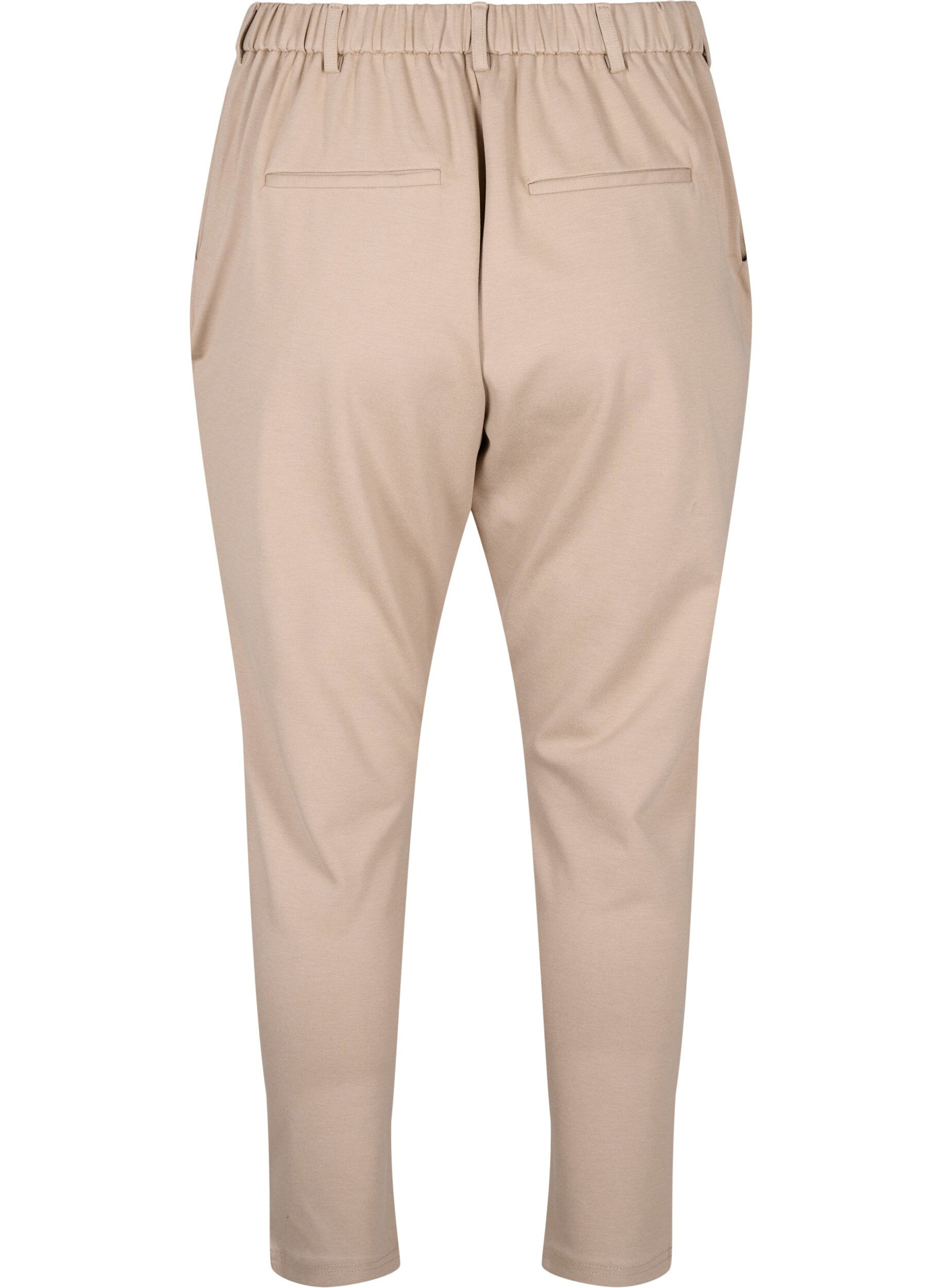 Zizzi Pantalon Maddison, Beige, Packshot image number 1