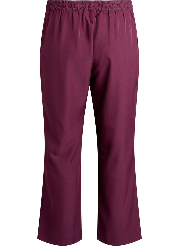 FLASH - Pantalon ample avec poches, Bordeaux fonc&eacute;, Packshot image number 1