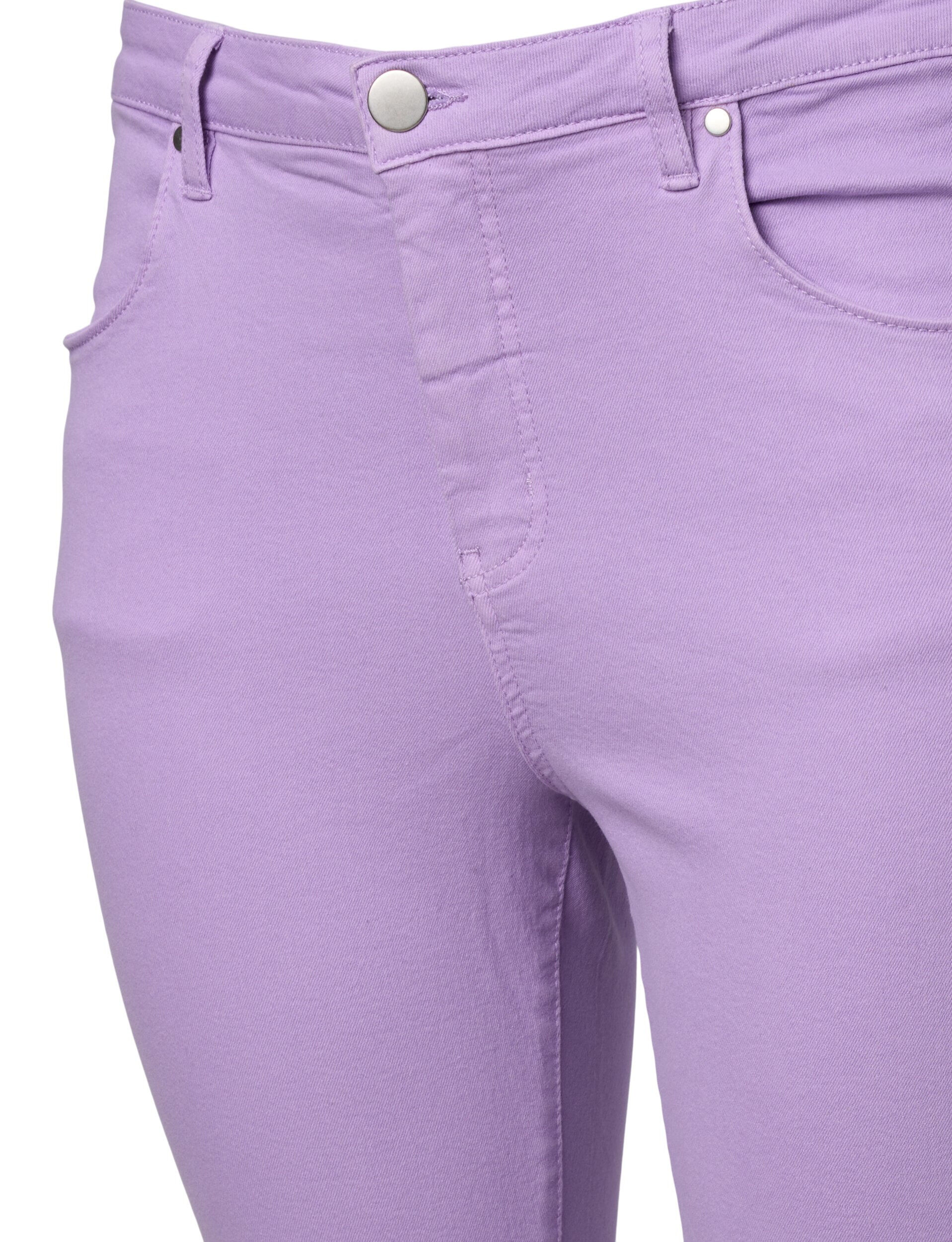 Zizzi Jean Amy &agrave; taille haute et coupe super slim, Lavender, Packshot image number 2