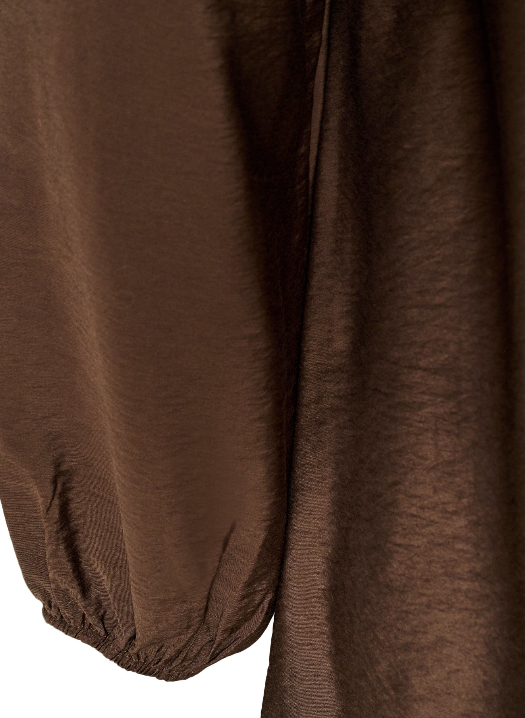 ZizziTunique en viscose avec dentelle, Marron, Packshot image number 3